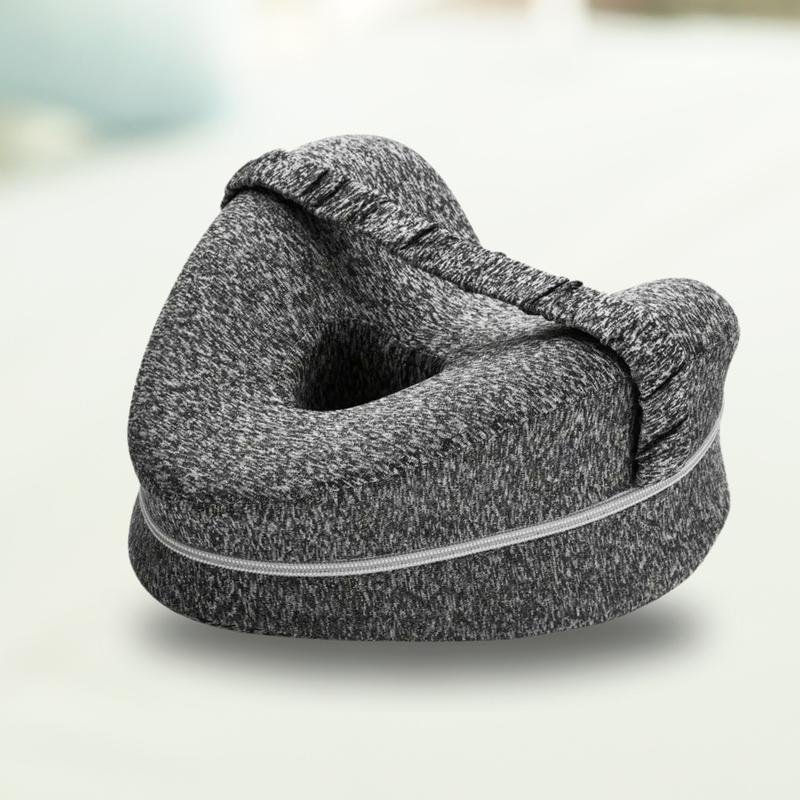 Nue Pillow , Leg Alignment Pillow | Ergonomic Side Sleeping Pillows | Memory Foam Knee Pillow with Strap for Side Sleeper